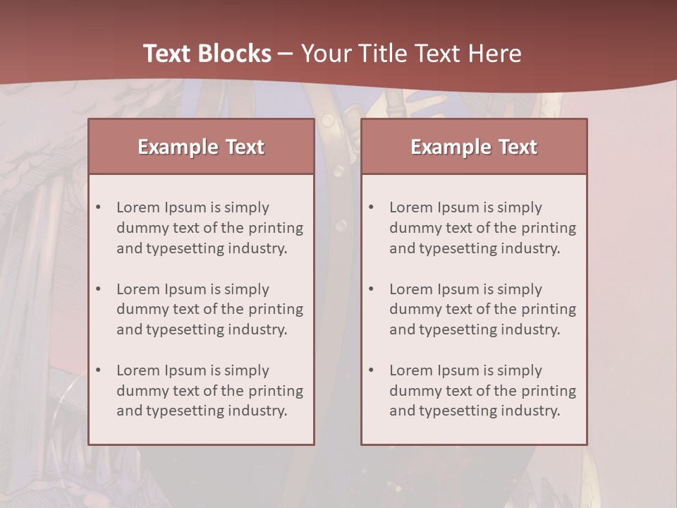 A Woman In A Blue Dress With A Sword In Her Hand PowerPoint Template