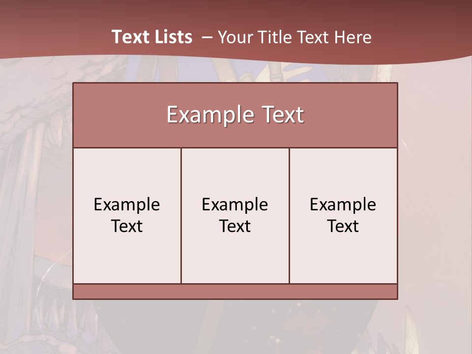 A Woman In A Blue Dress With A Sword In Her Hand PowerPoint Template