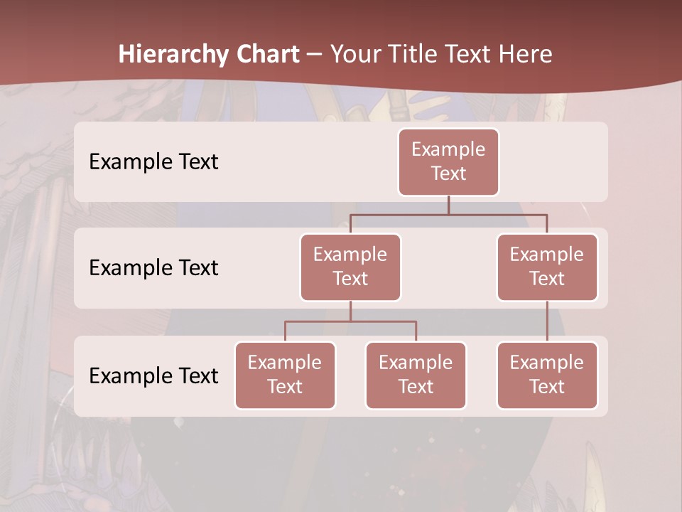 A Woman In A Blue Dress With A Sword In Her Hand PowerPoint Template