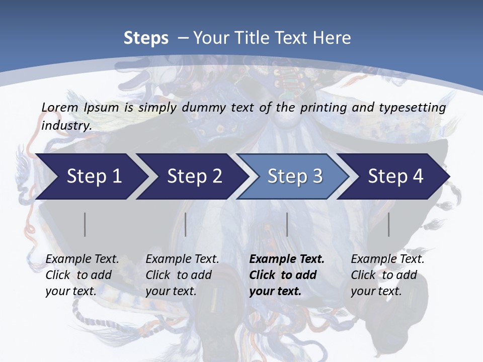 A Woman In A Blue Dress Powerpoint Presentation PowerPoint Template