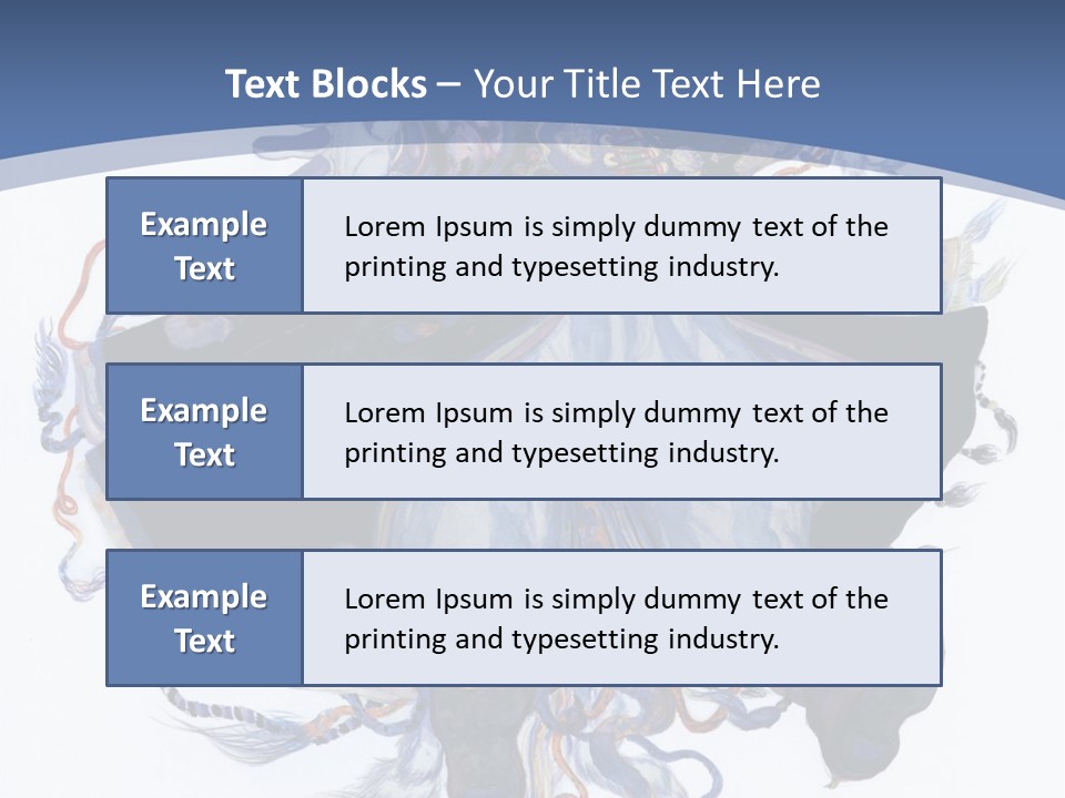 A Woman In A Blue Dress Powerpoint Presentation PowerPoint Template