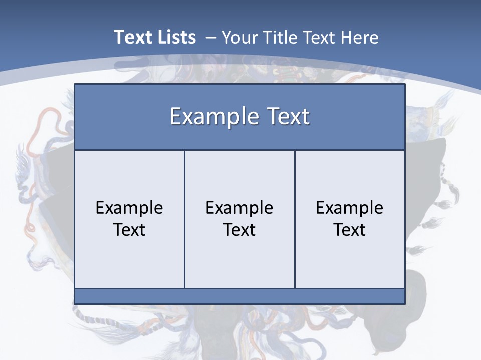 A Woman In A Blue Dress Powerpoint Presentation PowerPoint Template