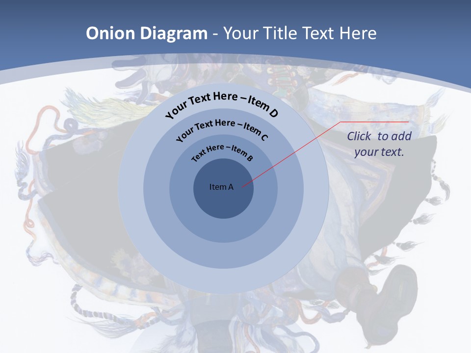 A Woman In A Blue Dress Powerpoint Presentation PowerPoint Template