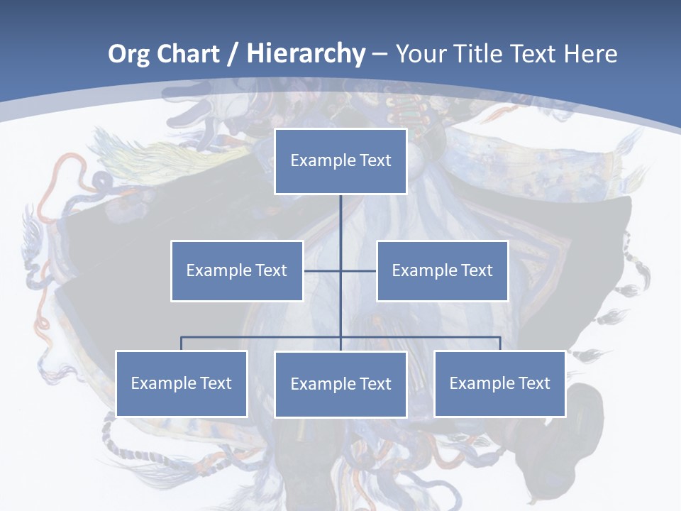 A Woman In A Blue Dress Powerpoint Presentation PowerPoint Template