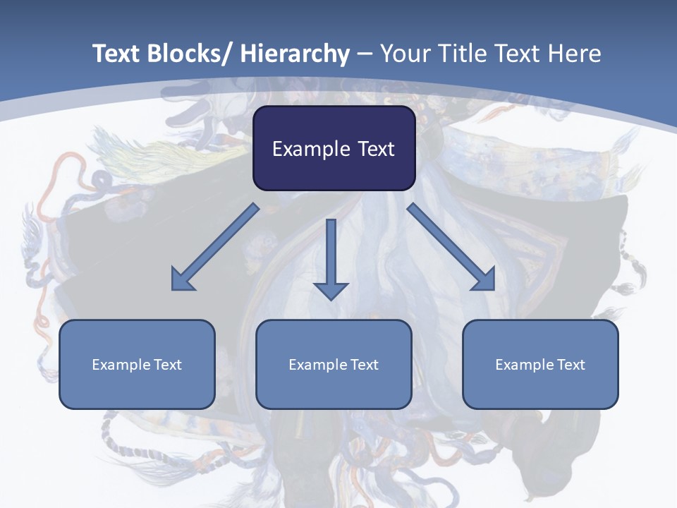 A Woman In A Blue Dress Powerpoint Presentation PowerPoint Template