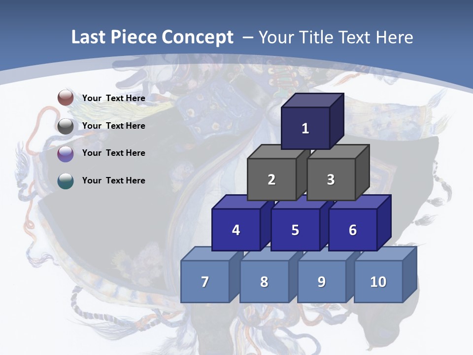 A Woman In A Blue Dress Powerpoint Presentation PowerPoint Template