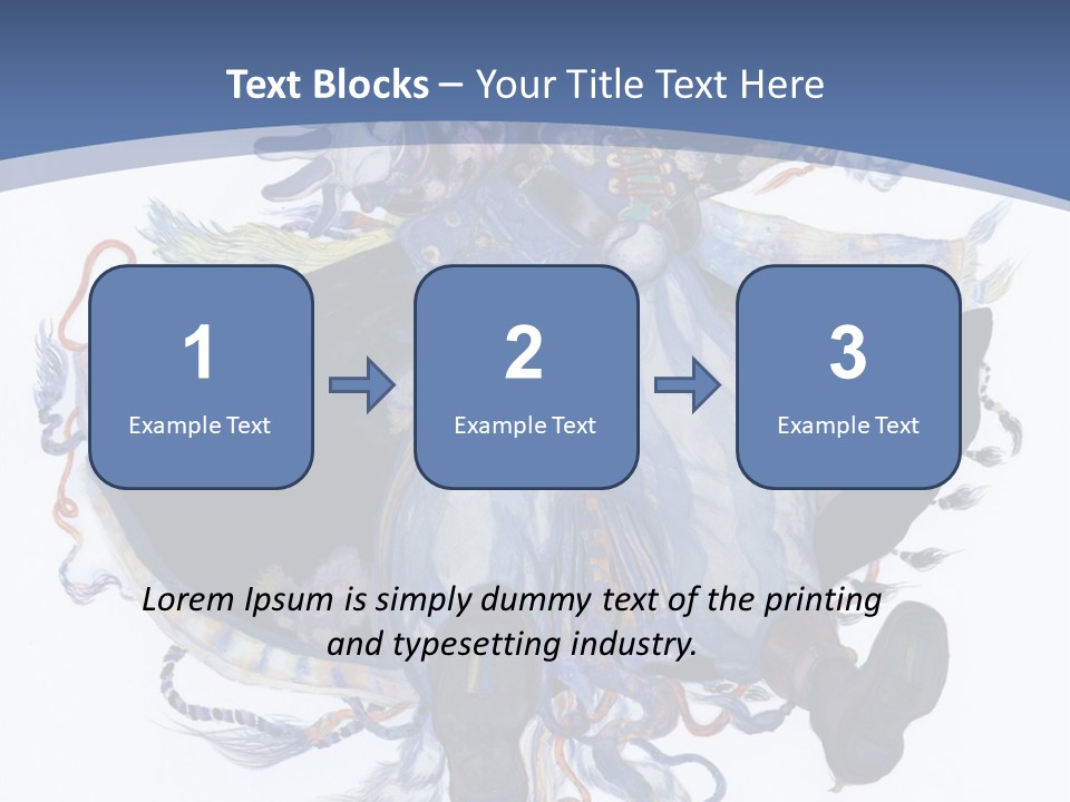 A Woman In A Blue Dress Powerpoint Presentation PowerPoint Template