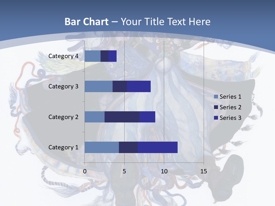 A Woman In A Blue Dress Powerpoint Presentation PowerPoint Template