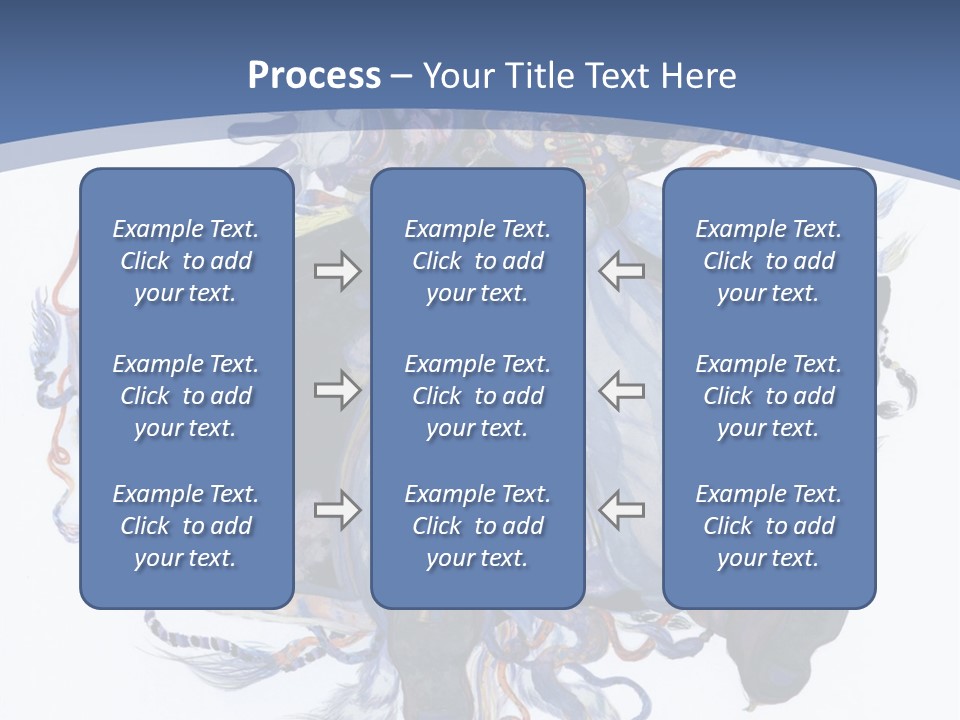 A Woman In A Blue Dress Powerpoint Presentation PowerPoint Template