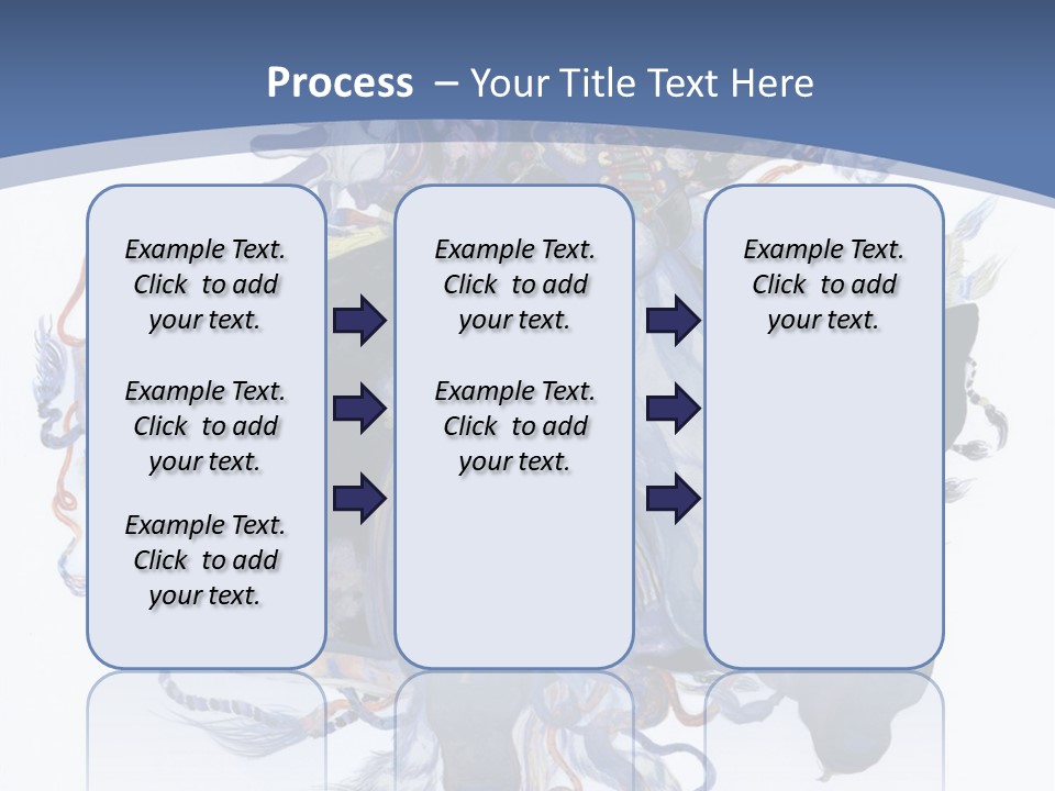 A Woman In A Blue Dress Powerpoint Presentation PowerPoint Template