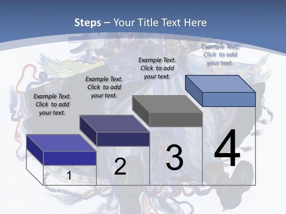 A Woman In A Blue Dress Powerpoint Presentation PowerPoint Template