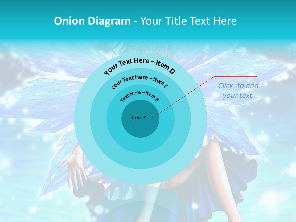 A Girl In A Blue Dress Is Sitting On The Ground PowerPoint Template