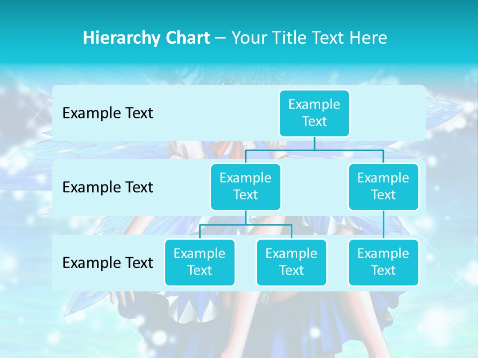 A Girl In A Blue Dress Is Sitting On The Ground PowerPoint Template