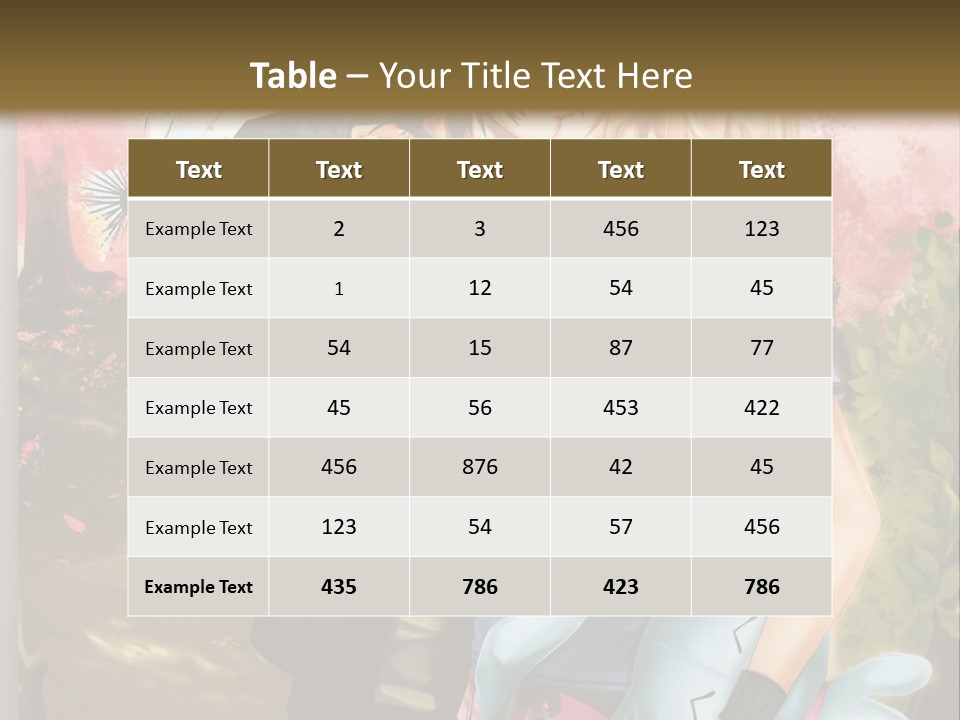 A Man And Woman Kissing In Front Of A Tree PowerPoint Template