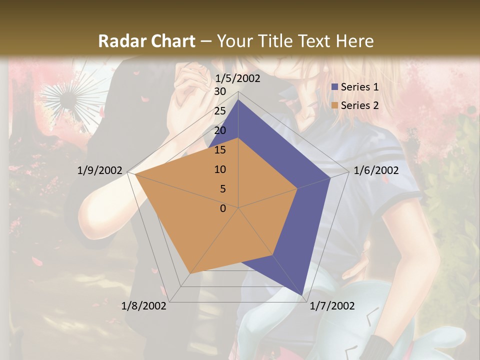 A Man And Woman Kissing In Front Of A Tree PowerPoint Template