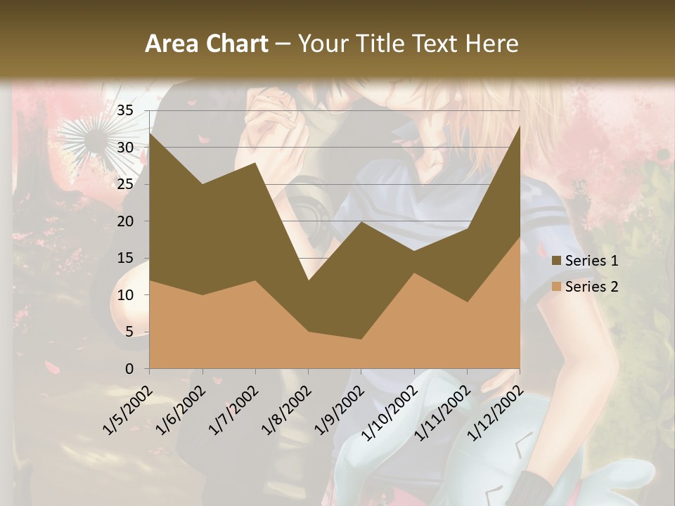 A Man And Woman Kissing In Front Of A Tree PowerPoint Template
