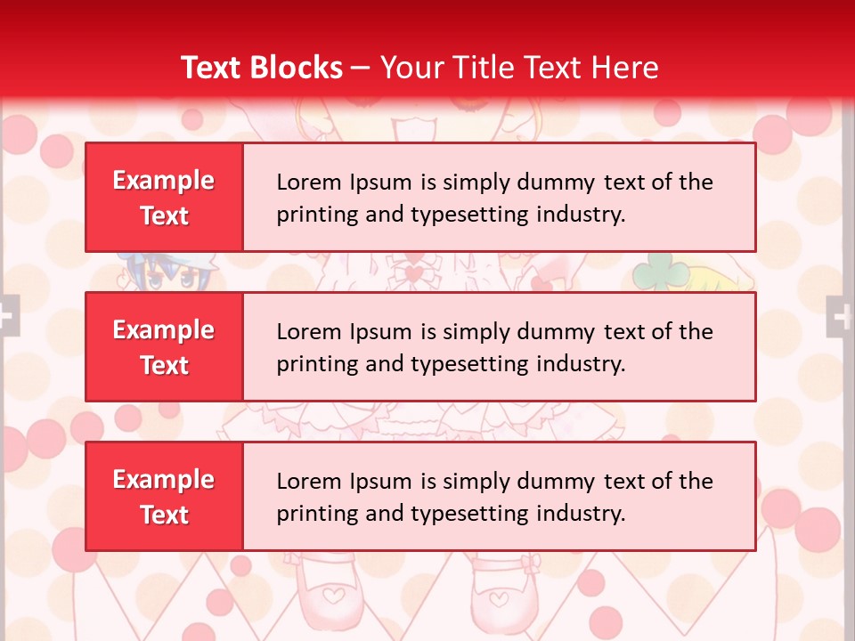 A Little Girl Powerpoint Presentation With A Red Background PowerPoint Template