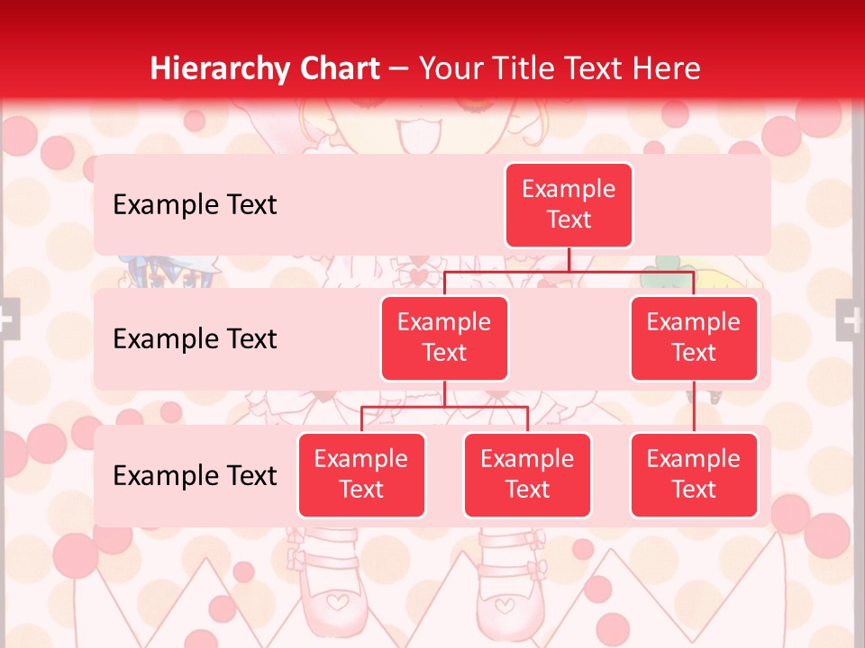 A Little Girl Powerpoint Presentation With A Red Background PowerPoint Template