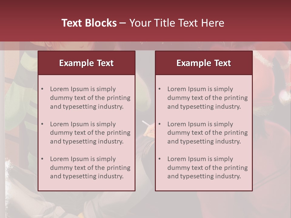 A Couple Of People Sitting Next To Each Other PowerPoint Template