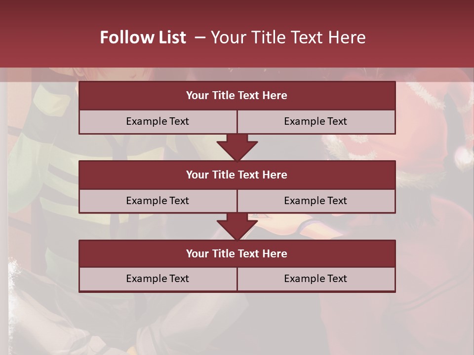 A Couple Of People Sitting Next To Each Other PowerPoint Template