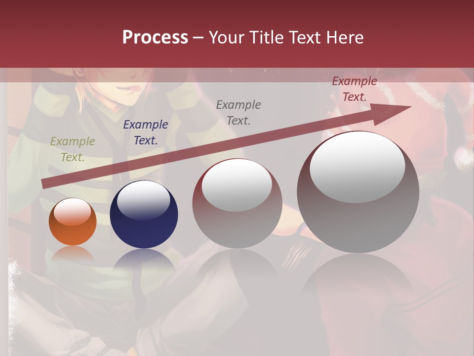 A Couple Of People Sitting Next To Each Other PowerPoint Template
