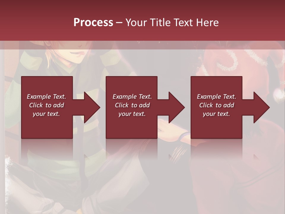 A Couple Of People Sitting Next To Each Other PowerPoint Template