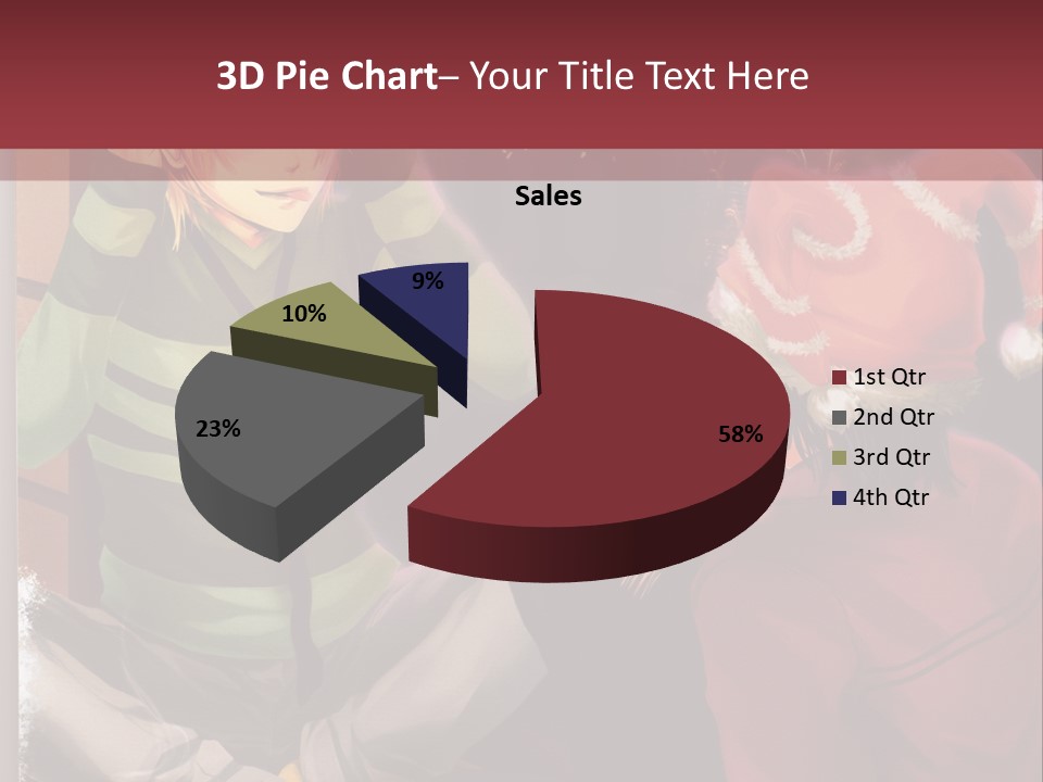 A Couple Of People Sitting Next To Each Other PowerPoint Template