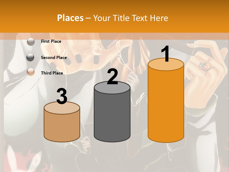 A Person Sitting On Top Of A Pumpkin PowerPoint Template