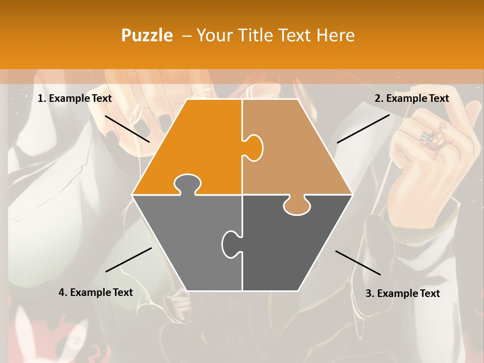 A Person Sitting On Top Of A Pumpkin PowerPoint Template