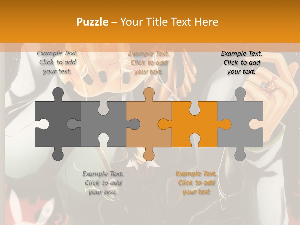 A Person Sitting On Top Of A Pumpkin PowerPoint Template