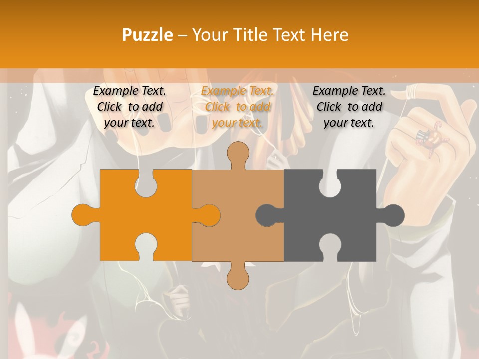 A Person Sitting On Top Of A Pumpkin PowerPoint Template