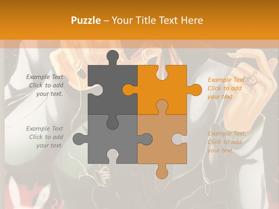 A Person Sitting On Top Of A Pumpkin PowerPoint Template