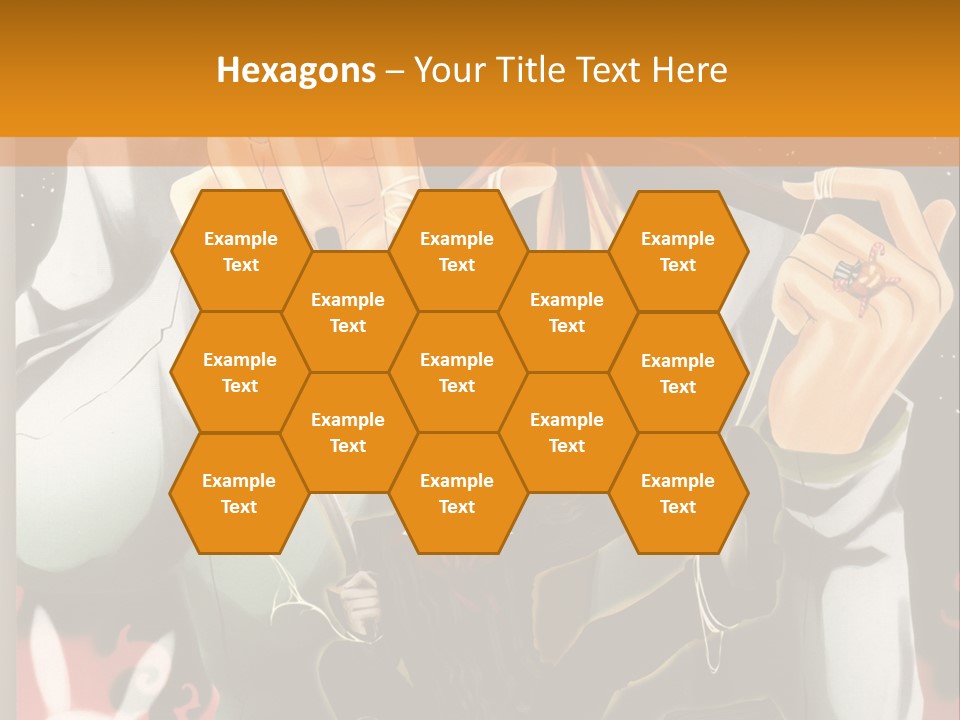 A Person Sitting On Top Of A Pumpkin PowerPoint Template