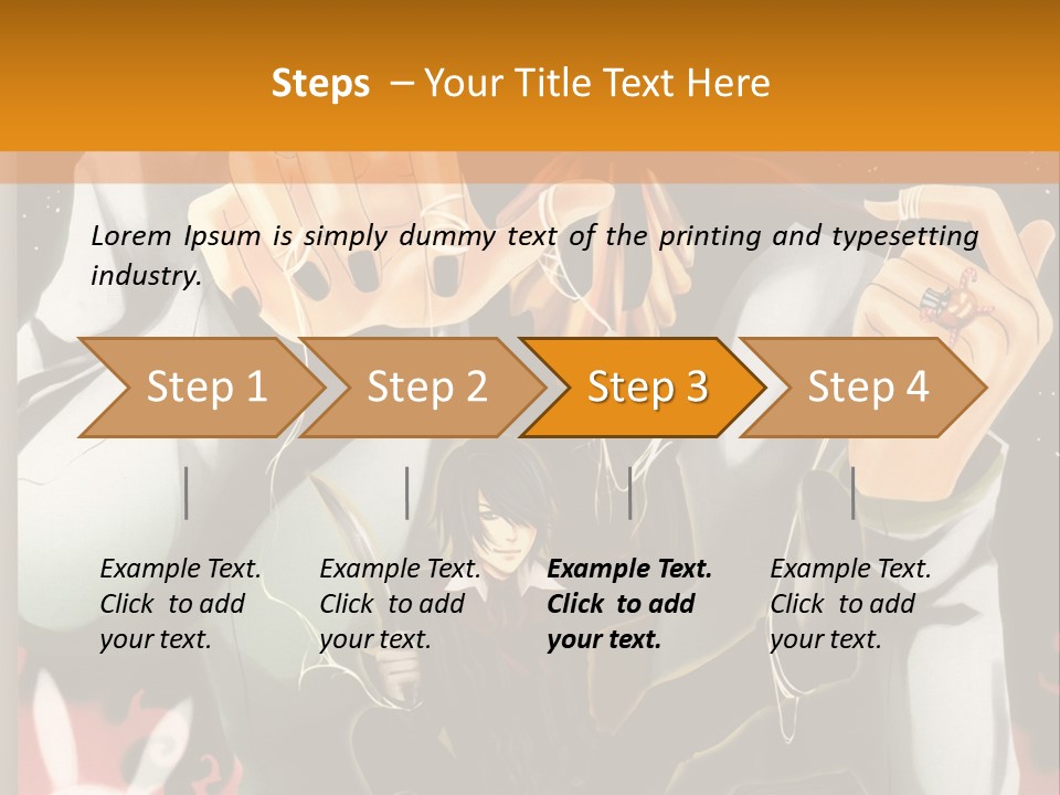 A Person Sitting On Top Of A Pumpkin PowerPoint Template