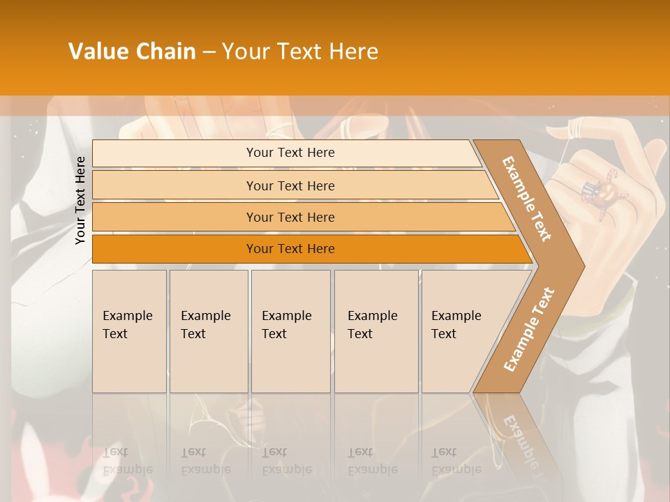 A Person Sitting On Top Of A Pumpkin PowerPoint Template
