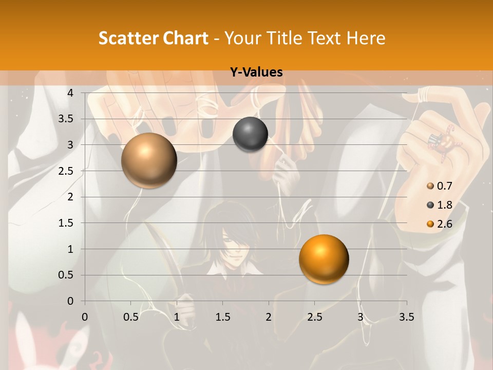 A Person Sitting On Top Of A Pumpkin PowerPoint Template