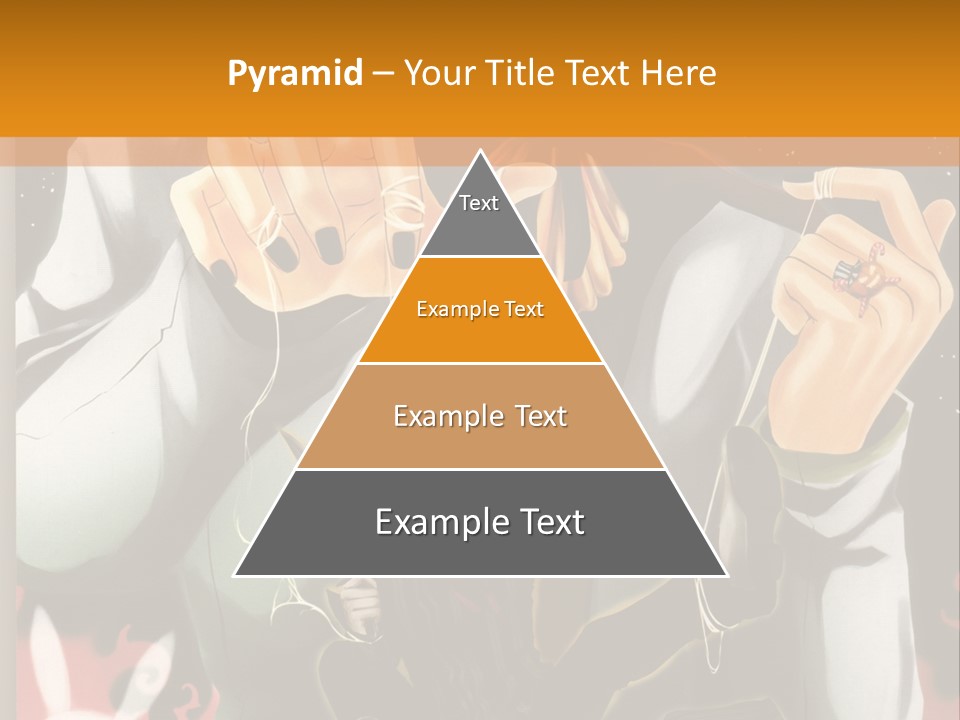 A Person Sitting On Top Of A Pumpkin PowerPoint Template