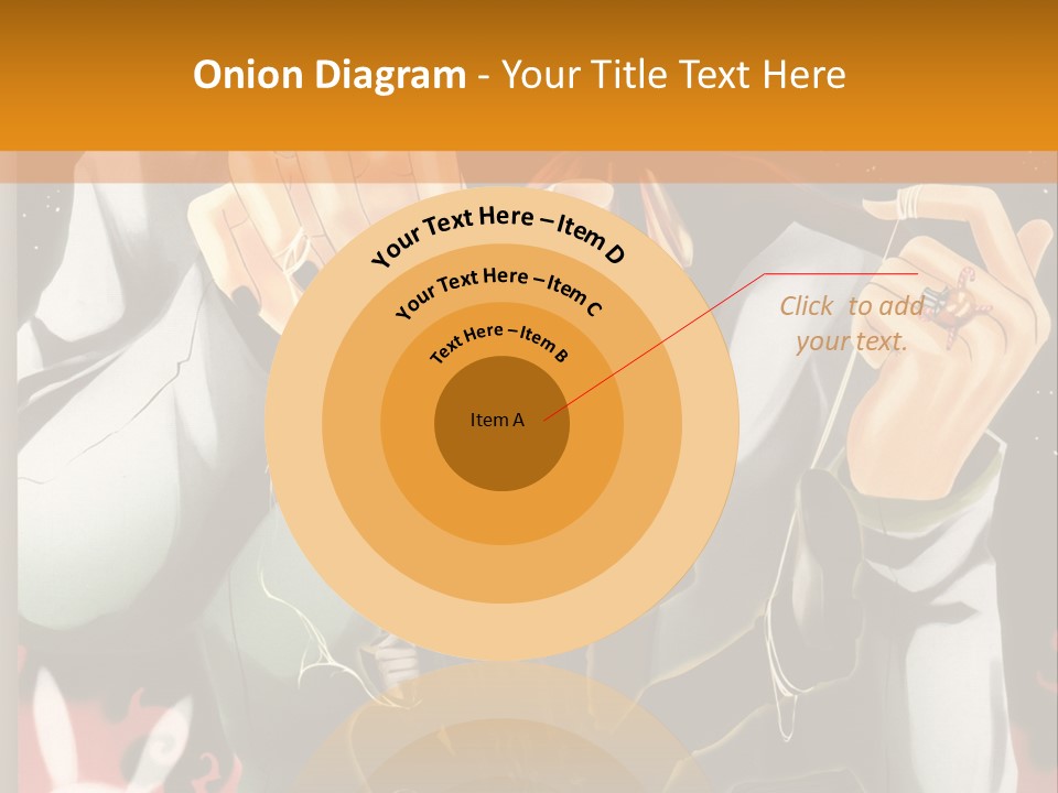 A Person Sitting On Top Of A Pumpkin PowerPoint Template