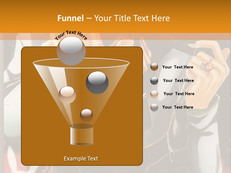 A Person Sitting On Top Of A Pumpkin PowerPoint Template