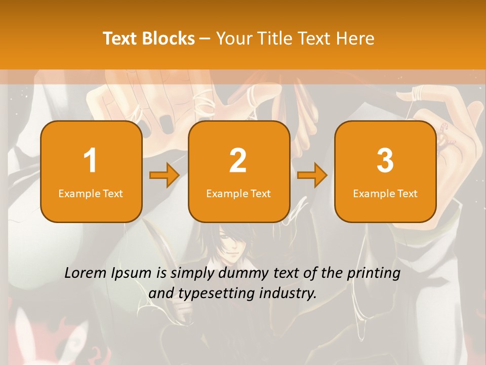 A Person Sitting On Top Of A Pumpkin PowerPoint Template