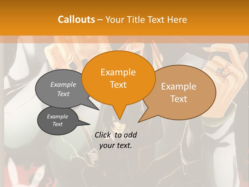 A Person Sitting On Top Of A Pumpkin PowerPoint Template