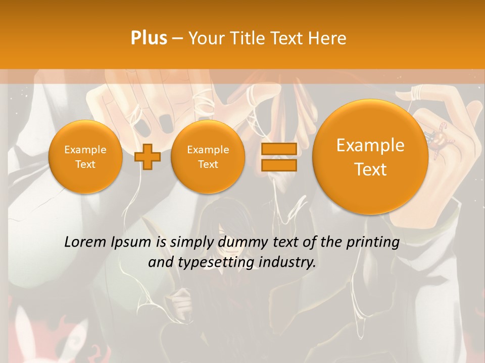 A Person Sitting On Top Of A Pumpkin PowerPoint Template