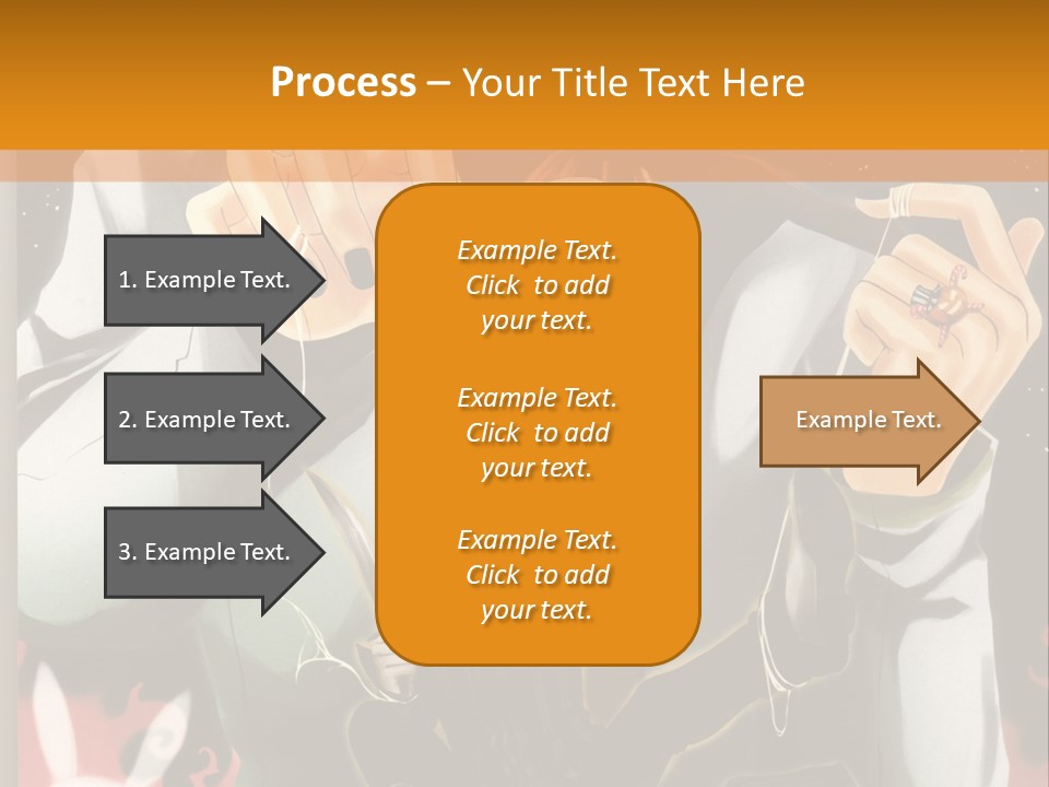 A Person Sitting On Top Of A Pumpkin PowerPoint Template
