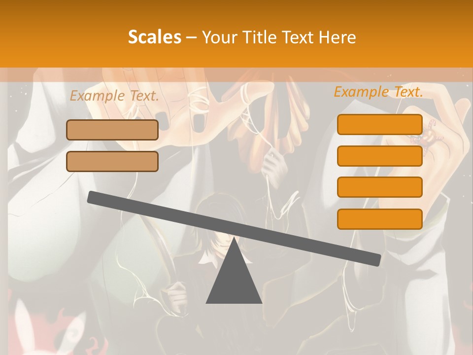 A Person Sitting On Top Of A Pumpkin PowerPoint Template