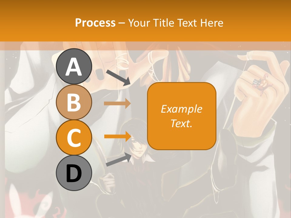 A Person Sitting On Top Of A Pumpkin PowerPoint Template