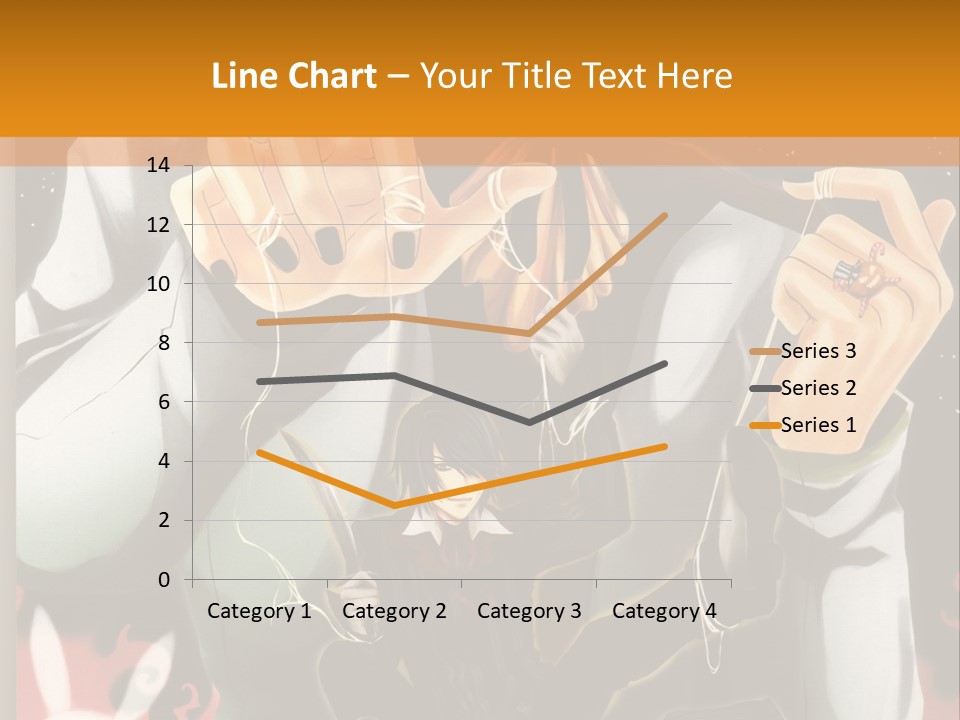 A Person Sitting On Top Of A Pumpkin PowerPoint Template