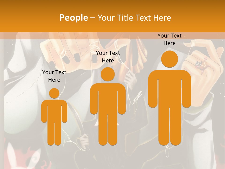 A Person Sitting On Top Of A Pumpkin PowerPoint Template