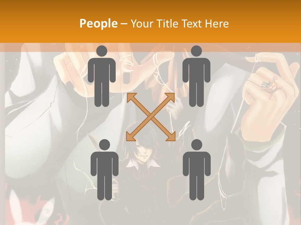 A Person Sitting On Top Of A Pumpkin PowerPoint Template