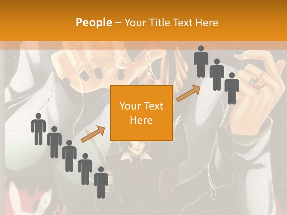 A Person Sitting On Top Of A Pumpkin PowerPoint Template