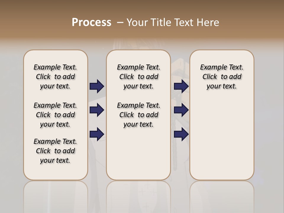 A Man Holding A Pair Of Scissors In His Hand PowerPoint Template